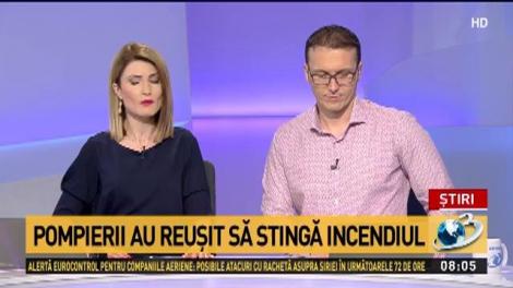 Incendiu puternic la un spital din Iași. Mai mulți pacienți au fost evacuați