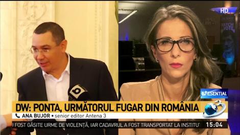 DW: Ponta, următorul fugar din Rom&acirc;nia
