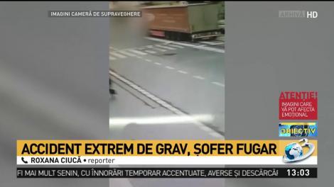Fetiță de zece ani, lovită pe o trecere de pietoni din Capitală. Șoferul a fugit de la locul impactului