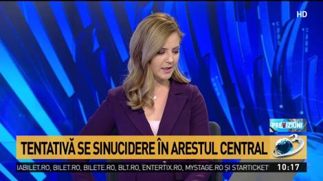 Tentativă de sinucidere &icirc;n Arestul Central al Poliției Capitalei