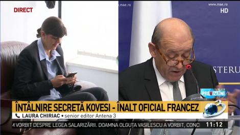 &Icirc;nt&acirc;lnire secretă Kovesi-&Icirc;nalt oficial francez