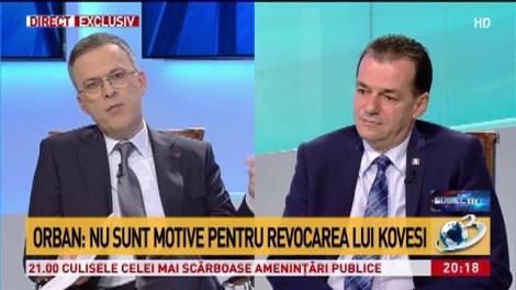 Ludovic Orban: ”Sufrageria lui Oprea”, o chestiune minoră