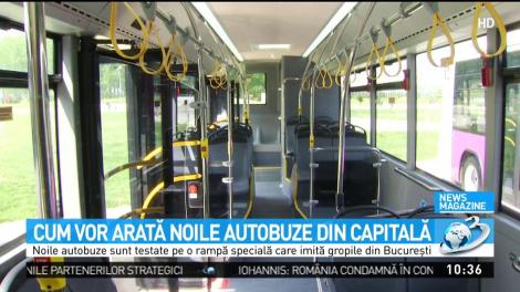 Cum arată noile autobuze care vor circula în București