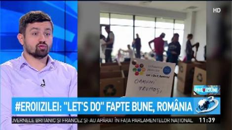 Eroii Zilei. &bdquo;Let's do&rdquo; fapte bune, Rom&acirc;nia