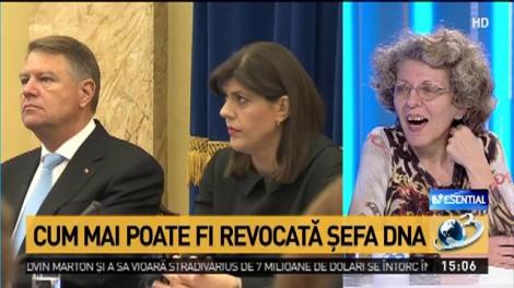 Cum mai poate fi revocată șefa DNA