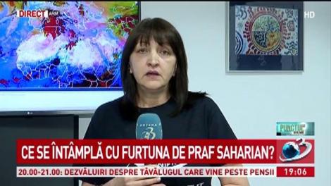 Norul de praf saharian a ajuns și &icirc;n Rom&acirc;nia. Anunțul făcut de meteorologi