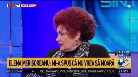 Elena Merișoreanu, despre Ionela Prodan: Dumnezeu a iubit-o