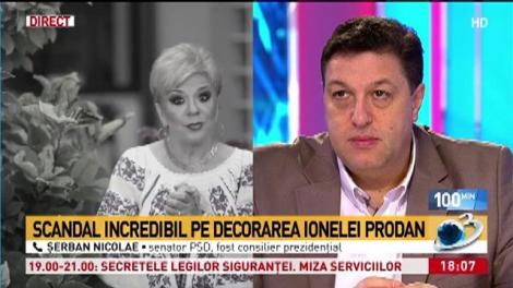 Cine poate cere decorarea artistei Ionela Prodan