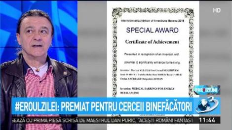 Inginerul premiat pentru cerceii binefăcători