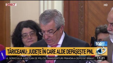 Tăriceanu: Județe în care ALDE depășește PNL