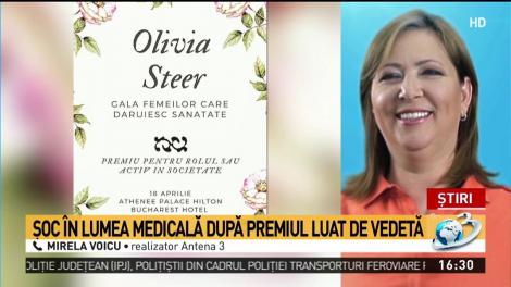 Mirela Voicu o desființează pe Olivia Steer: Nu poți să premiezi o persoană care spune că vaccinurile sunt un mit