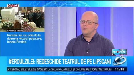 Gabriel Fătu redeschide Teatrul de pe Lipscani