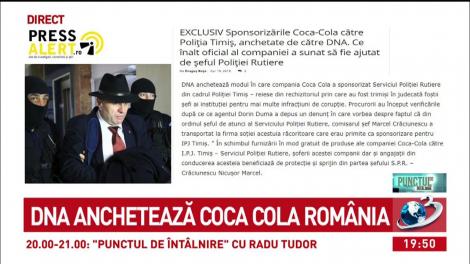 DNA anchetează Coca-Cola Rom&acirc;nia
