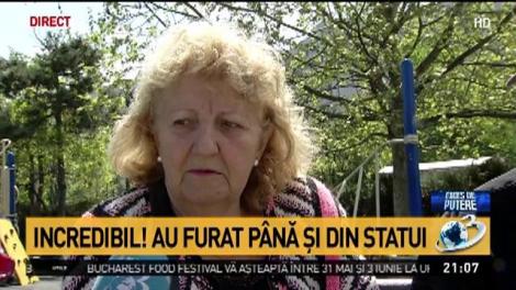 S-a furat p&acirc;nă și din statuile din București. Primăria Capitalei denunță hoția