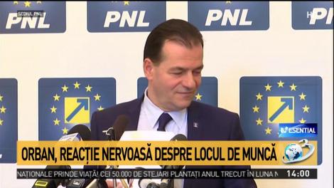 Ludovic Orban, reacție în scandalul angajării sale: ”Nu vă voi da niciun răspuns pe tema aceasta”