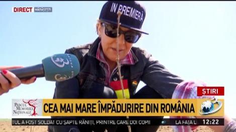 Carmen Avram, &icirc;n Parcul Memoriei Naționale: &Icirc;mi place să fiu acolo unde se face istoria