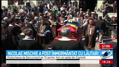 Imagini inedite de la &icirc;nmorm&acirc;ntarea lui Mischie
