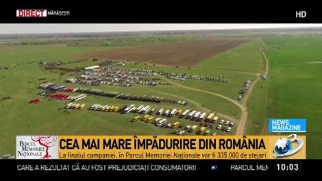 Parcul Memoriei Naționale prinde viaţă! O armată de voluntari a ajuns la Mărășești
