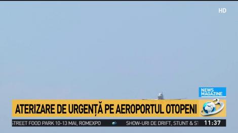 Aterizare de urgență pe Aeroportul Otopeni