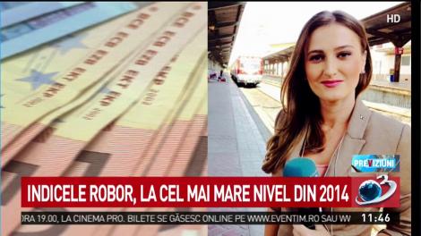 Indicele ROBOR, la cel mai mare nivel din 2014. Românii plătesc rate uriașe la creditele în lei