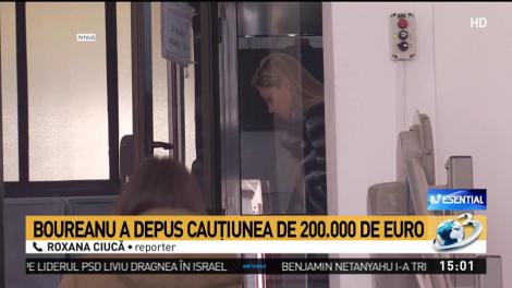 Cristian Boureanu a depus cauțiunea uriașă către DNA