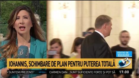 Klaus Iohannis, schimbare de plan pentru puterea totală