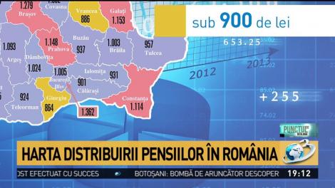 Statistici alarmante! Harta distribuirii pensiilor &icirc;n Rom&acirc;nia