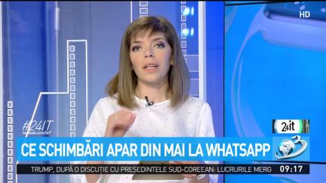 Ce schimbări apar din mai la Whatsapp