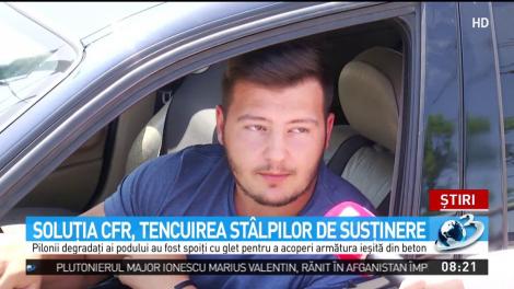 Podul Constanța, reparații de m&acirc;ntuială