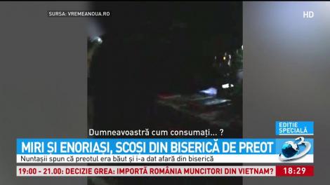 Miri și enoriași, dați afară din lăcașul de cult chiar de preot