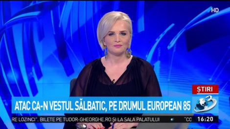 Un bucureștean a trăit clipe de coșmar &icirc;ntr-o parcare de pe drumul european 85