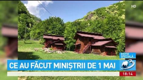 Ce au făcut miniștrii de 1 Mai