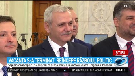 Războiul &icirc;ntre Liviu Dragnea și Klaus Iohannis continuă. Ce mutare va face liderul PSD