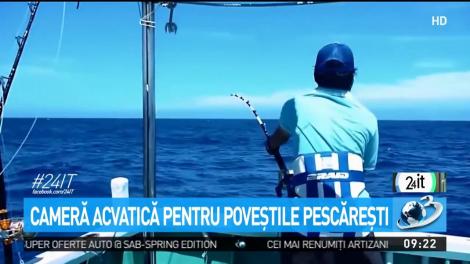 Camera acvatică pentru poveștile pescărești