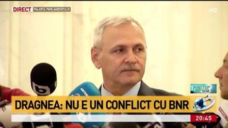 Liviu Dragnea, după discuțiile cu Mugur Isărescu: PSD nu vrea să preia controlul BNR