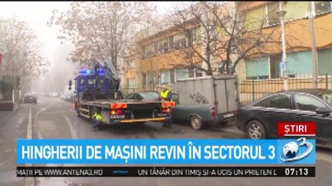 Hingherii de mașini revin &icirc;n sectorul 3