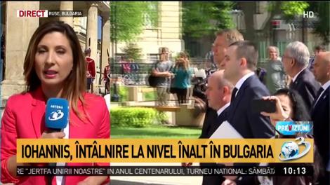 Klaus Iohannis, &icirc;nt&acirc;lnire la nivel &icirc;nalt &icirc;n Bulgaria