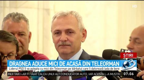 Dragnea aduce mici de acasă din Teleorman