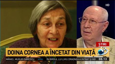 Doinea Cornea a &icirc;ncetat din viață