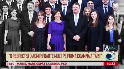 De-a viața ascunselea. Eli Lăslean, despre Carmen Iohannis: &rdquo;Este o doamnă pe care eu o respect foarte mult și o admir foarte mult&rdquo;