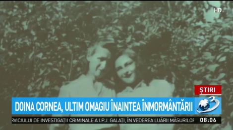 Doina Cornea, ultim omagiu &icirc;naintea &icirc;nmorm&acirc;ntării
