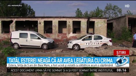 Tatăl fetiței ucise la Baia Mare, principalul suspect
