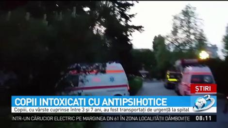 Copii intoxicați cu antipsihotice