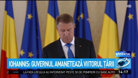 Iohannis, cere din nou demisia Vioricăi Dăncilă