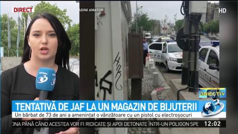Hoțul care a jefuit o bijuterie din Capitală a fost prins