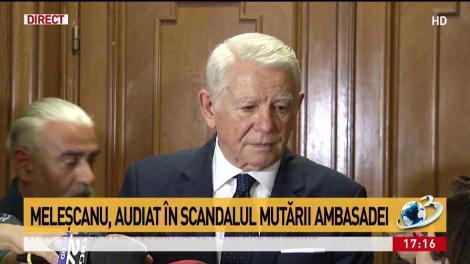 Teodor Meleșcanu, în scandalul mutării Ambasadei României la Ierusalim: „Putem ajunge la orice, și la conflict constituțional”