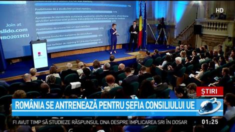 Rom&acirc;nia se antrenează pentru șefia Consiliului UE