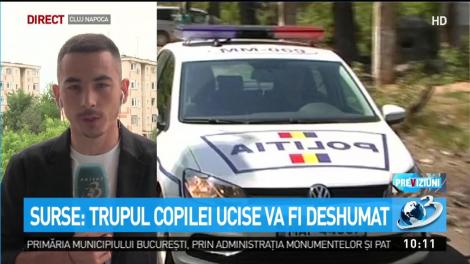 Surse: Trupul fetiței ucise la Baia Mare ar putea fi deshumat