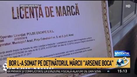 BOR l-a somat pe deținătorul mărcii ''Arsenie Boca''