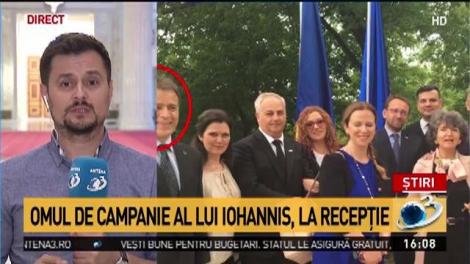 Personaj controversat, alături de Klaus Iohannis, la recepția de la Cotroceni